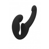 Черный безремневой страпон Share Lite - Fun Factory - купить с доставкой в Кирове