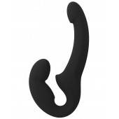 Черный безремневой страпон Share Lite - Fun Factory - купить с доставкой в Кирове