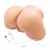 Телесный мастурбатор Olivia с 2 любовными отверстиями - Baile - в Кирове купить с доставкой