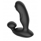 Черный вибромассажер простаты с вращающимся шариком - Secwell - в Кирове купить с доставкой