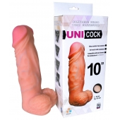 Фаллическая насадка Харнесс UNICOCK 10  - 25 см. - LOVETOY (А-Полимер) - купить с доставкой в Кирове