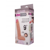 Фаллическая насадка Харнесс UNICOCK 9  - 24 см. - LOVETOY (А-Полимер) - купить с доставкой в Кирове