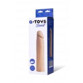 Реалистичная насадка с ярко выраженной головкой - 16,5 см. - A-toys - в Кирове купить с доставкой