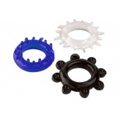 Набор из 3 разноцветных эрекционных колец - A-toys - в Кирове купить с доставкой