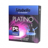 Стимулирующая насадка с усиками и шипиками Platino  Ураган - Sitabella - купить с доставкой в Кирове