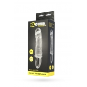 Прозрачная насадка с петлёй для фиксации - 14 см. - ToyFa - в Кирове купить с доставкой