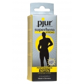 Спрей-пролонгатор длительного действия pjur SUPERHERO Strong Spray - 20 мл. - Pjur - купить с доставкой в Кирове