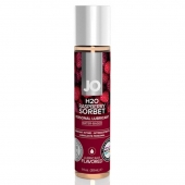 Смазка с ароматом малинового щербета JO Flavored Raspberry Sorbet - 30 мл. - System JO - купить с доставкой в Кирове
