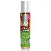 Смазка с ароматом тропических фруктов JO Flavored Tropical Passion - 30 мл. - System JO - купить с доставкой в Кирове