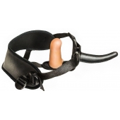 Женский страпон с вагинальной пробкой Woman Strap - 12 см. - LOVETOY (А-Полимер) - купить с доставкой в Кирове