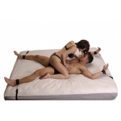 Бондаж для фиксации на кровати Frisky Bedroom Restraint Kit - XR Brands - купить с доставкой в Кирове
