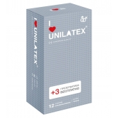 Презервативы с точками Unilatex Dotted - 12 шт. + 3 шт. в подарок - Unilatex - купить с доставкой в Кирове