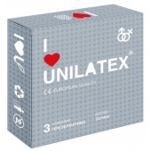 Презервативы с точками Unilatex Dotted - 3 шт. - Unilatex - купить с доставкой в Кирове