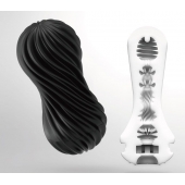 Мастурбатор FLEX Rocky Black с плотным рельефом - Tenga - в Кирове купить с доставкой