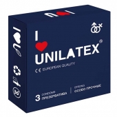 Ультрапрочные презервативы Unilatex Extra Strong - 3 шт. - Unilatex - купить с доставкой в Кирове