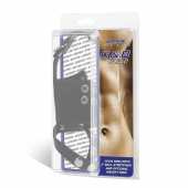 Кольцо на член и мошонку Cock Ring With 2  Ball Stretcher And Optional Weight Ring - BlueLine - в Кирове купить с доставкой