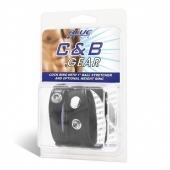 Утяжка для мошонки и пениса Cock Ring With 1  Ball Stretcher And Optional Weight Ring - BlueLine - купить с доставкой в Кирове