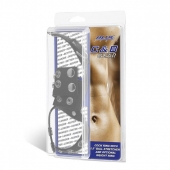 Утяжка на пенис и мошонку Cock Ring With 1.5  Ball Stretcher And Optional Weight Ring - BlueLine - купить с доставкой в Кирове