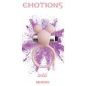 Розовое эрекционное виброколечко Emotions Minnie Light pink - Lola Games - в Кирове купить с доставкой