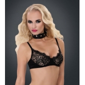 Полиуретановый ошейник с пуклями и D-кольцами Collar with Studs - Blush Novelties - купить с доставкой в Кирове