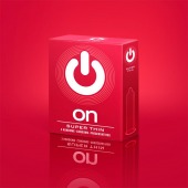 Супертонкие презервативы ON) Super Thin - 3 шт. - ON) - купить с доставкой в Кирове