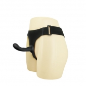 Страпон с изогнутой головкой Ultra Harness Curvy Dildo - 15,8 см. - Baile - купить с доставкой в Кирове
