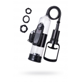 Вакуумная помпа A-toys с вибропулей и эрекционными кольцами - A-toys - в Кирове купить с доставкой