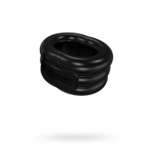 Чёрное эрекционное виброкольцо Stretch - Bathmate - в Кирове купить с доставкой