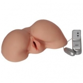 Телесная вибровагина из киберкожи с выносным пультом - LOVETOY (А-Полимер) - в Кирове купить с доставкой