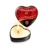 Массажная свеча с ароматом клубники Bougie Massage Candle - 35 мл. - Plaisir Secret - купить с доставкой в Кирове