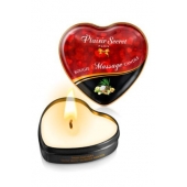 Массажная свеча с ароматом экзотических фруктов Bougie Massage Candle - 35 мл. - Plaisir Secret - купить с доставкой в Кирове