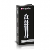 Ребристый фаллоимитатор для электростимуляции Funky Fella Rill Dildo - 13 см. - MyStim - купить с доставкой в Кирове