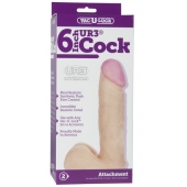 Ультра реалистичная насадка Vac-U-Lock  6  ULTRASKYN Cock - 17,3 см. - Doc Johnson - купить с доставкой в Кирове