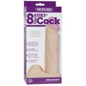 Ультрареалистичная насадка для трусиков Vac-U-Lock 8  ULTRASKYN Cock - 20,57 см. - Doc Johnson - купить с доставкой в Кирове