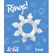 Прозрачное эрекционное кольцо Rings Gear - Lola Games - в Кирове купить с доставкой