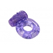 Фиолетовое эрекционное кольцо с вибрацией Rings Axle-pin - Lola Games - в Кирове купить с доставкой