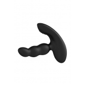 Черный силиконовый стимулятор простаты Levett Nitoc с пультом ДУ - Levett - в Кирове купить с доставкой