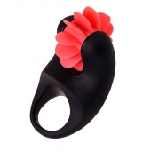 Чёрно-красное эрекционное виброкольцо Erotist - Erotist Adult Toys - в Кирове купить с доставкой