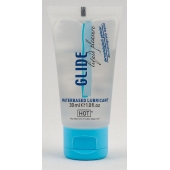 Интимная смазка на водной основе Glide - 30 мл. - HOT - купить с доставкой в Кирове