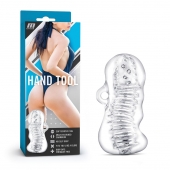 Прозрачный мастурбатор M for Men Hand Tool - Blush Novelties - в Кирове купить с доставкой