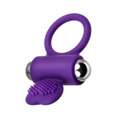 Фиолетовое виброкольцо с ресничками JOS PERY - JOS - в Кирове купить с доставкой