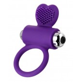 Фиолетовое виброкольцо с ресничками JOS PERY - JOS - в Кирове купить с доставкой