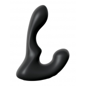 Черный анальный вибростимулятор P-Spot Milker - 14 см. - Pipedream - в Кирове купить с доставкой
