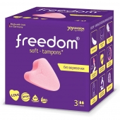 Женские гигиенические тампоны без веревочки FREEDOM mini - 3 шт. - Freedom - купить с доставкой в Кирове