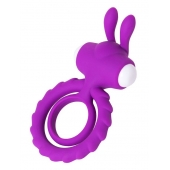 Фиолетовое эрекционное кольцо на пенис JOS  GOOD BUNNY - JOS - в Кирове купить с доставкой