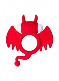 Красное эрекционное кольцо на пенис JOS COCKY DEVIL - JOS - в Кирове купить с доставкой