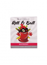 Стимулирующий презерватив-насадка Roll   Ball Raspberry - Sitabella - купить с доставкой в Кирове