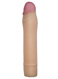 Телесная насадка-удлинитель из неоскин - 19,5 см. - LOVETOY (А-Полимер) - в Кирове купить с доставкой