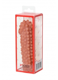 Телесная насадка на фаллос с бугорками KOKOS Extreme Sleeve 10 - 15,8 см. - KOKOS - в Кирове купить с доставкой