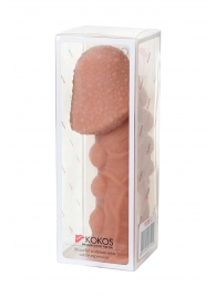 Насадка на фаллос с пузыриками, венками и ребристостью KOKOS Extreme Sleeve 09 - 12,7 см. - KOKOS - в Кирове купить с доставкой